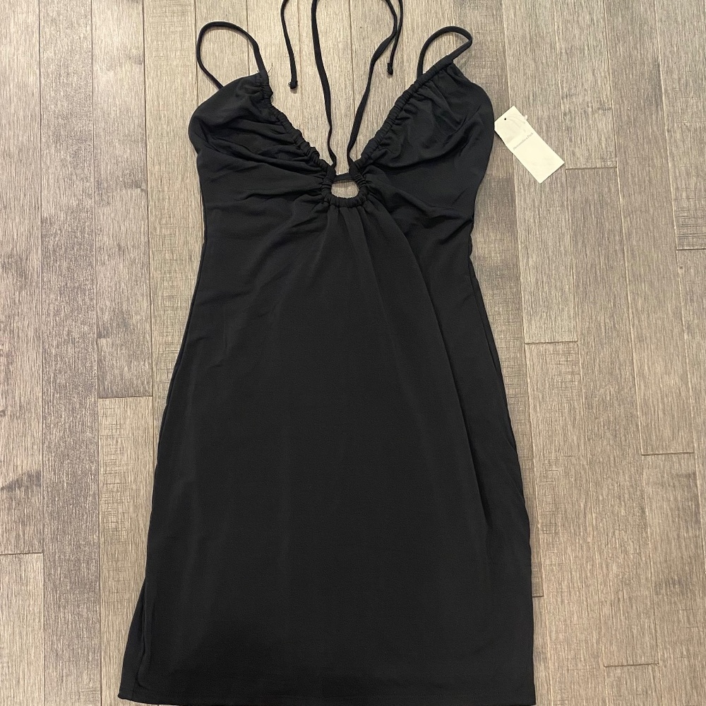 Abercrombie & Fitch Convertible Strappy Cutout Mini Dress